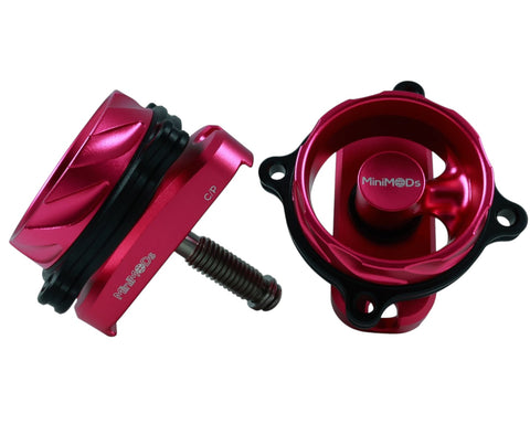MiniMODs Single Spoke Hinge Clamp Knob + Plate Set for Brompton Bicycle
