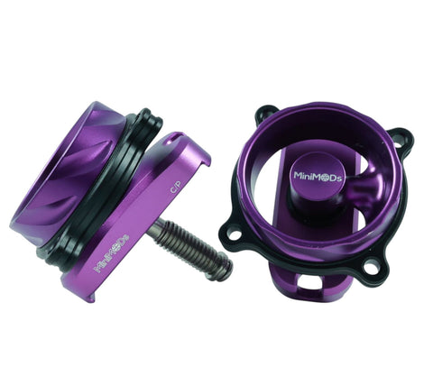 MiniMODs Single Spoke Hinge Clamp Knob + Plate Set for Brompton Bicycle