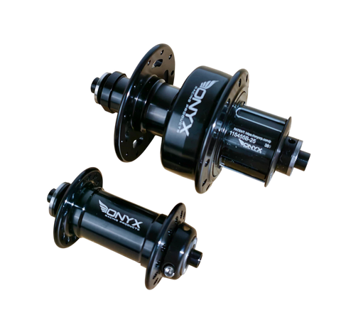 ONYX 7 Speed Front and Rear Hub Set for Brompton Bicycle