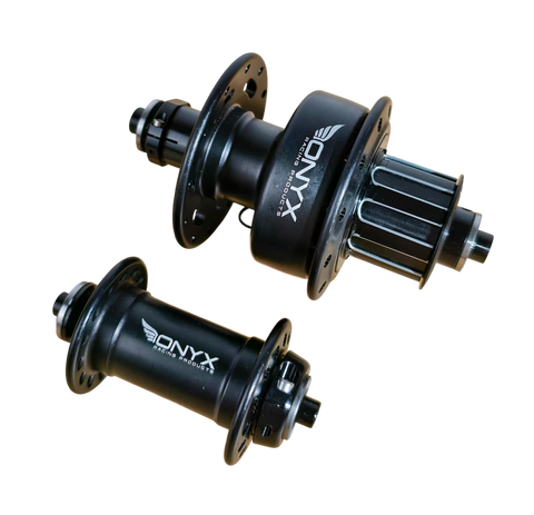ONYX 7 Speed Front and Rear Hub Set for Brompton Bicycle