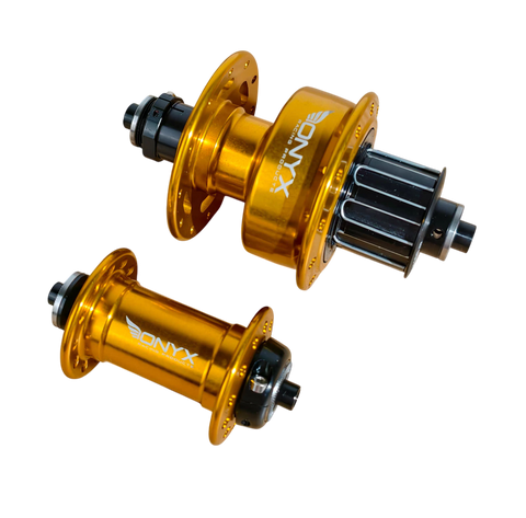 ONYX 7 Speed Front and Rear Hub Set for Brompton Bicycle