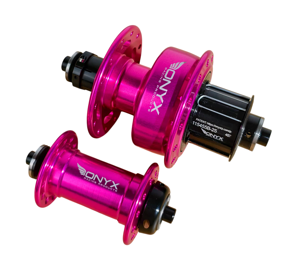 ONYX 7 Speed Front and Rear Hub Set for Brompton Bicycle