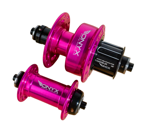 ONYX 7 Speed Front and Rear Hub Set for Brompton Bicycle