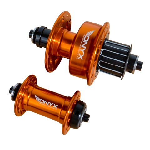 ONYX 7 Speed Front and Rear Hub Set for Brompton Bicycle