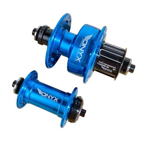 ONYX 7 Speed Front and Rear Hub Set for Brompton Bicycle