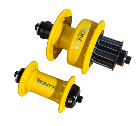 ONYX 7 Speed Front and Rear Hub Set for Brompton Bicycle