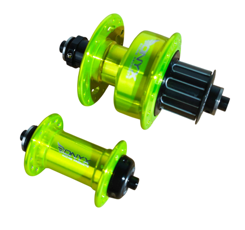 ONYX 7 Speed Front and Rear Hub Set for Brompton Bicycle