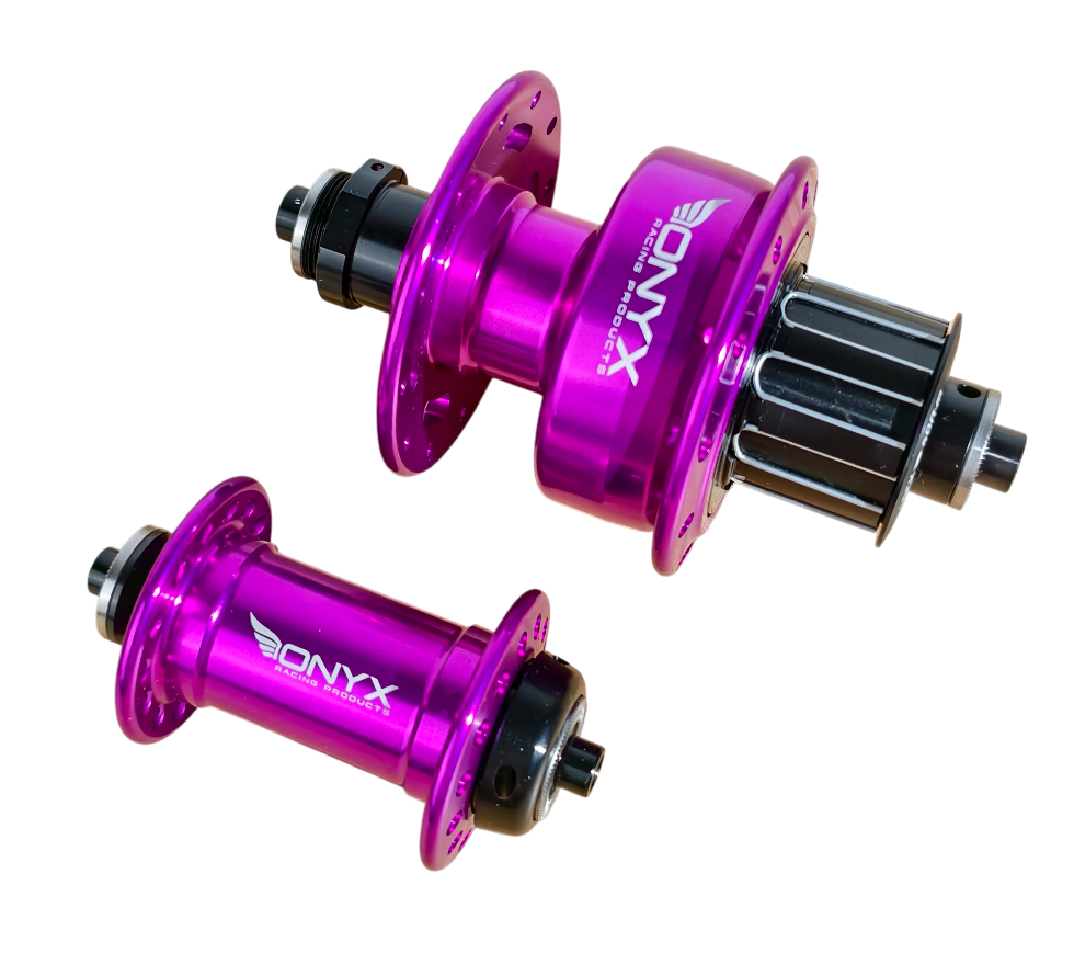 ONYX 7 Speed Front and Rear Hub Set for Brompton Bicycle