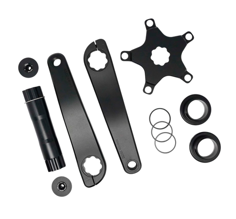 Union Jack BCD110 BB30 CNC Offset Crankset for Brompton Bicycle