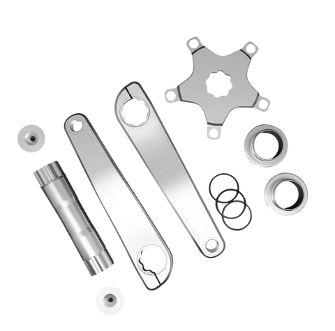 Union Jack BCD110 BB30 CNC Offset Crankset for Brompton Bicycle