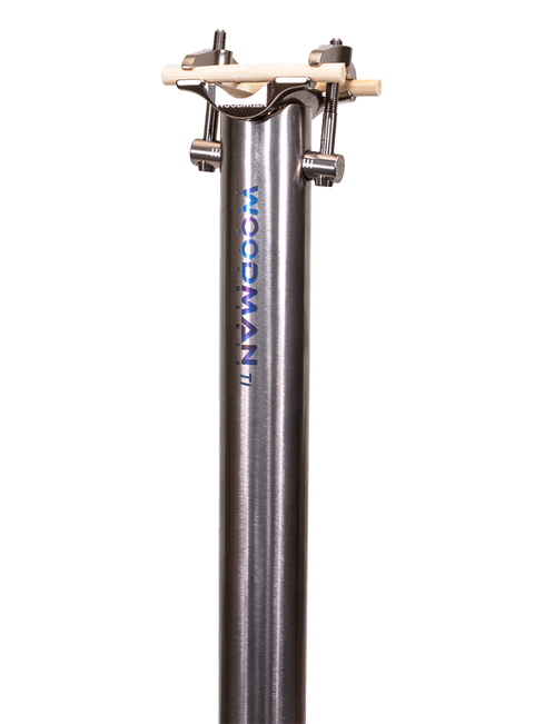 WOOdman Titanium GT2 Seatpost for Brompton Bicycle