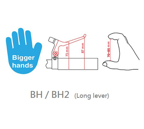 Ridea Bicycle Brake Levers for Brompton Bicycle