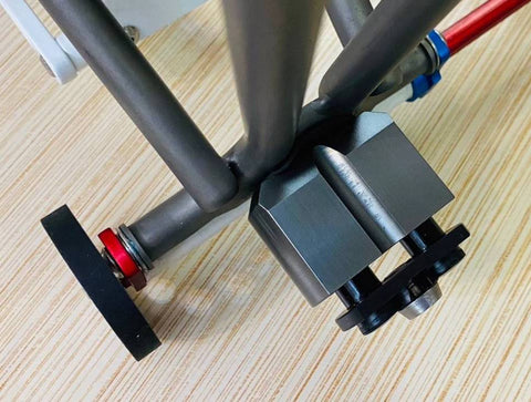 Double Cylinder Air Suspension Block for Brompton Bicycle