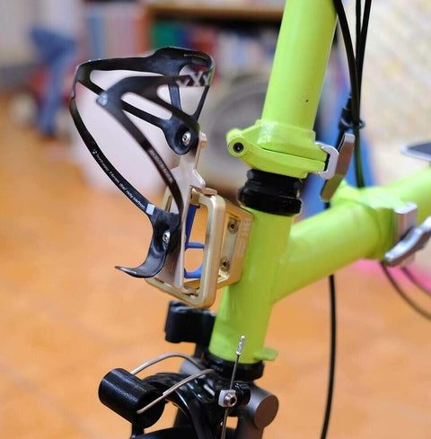 H&H Unibody CNC Front Carrier Block v2 for Brompton Bicycle