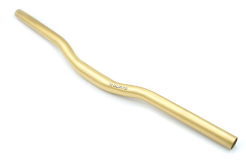 Ti Parts Workshop 25.4 x 560mm Titanium Riser Handlebar for Brompton Bicycle