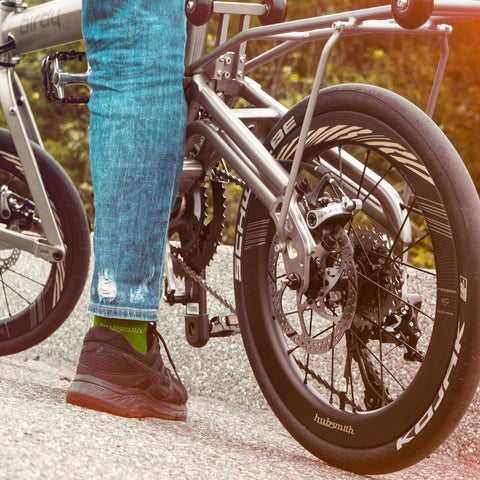 Hubsmith x Ceramicspeed HS-Humbird CS355 Wheelset for Birdy Bicycle