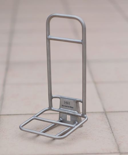 H+H Titanium Front Rack for Brompton Bicycle