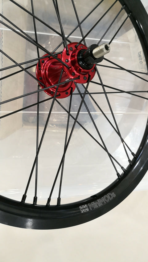 MiniMODS 28H 7 Star 2-4 Speed Wheelset for Brompton Bicycle