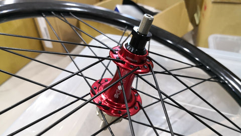 MiniMODS 28H 7 Star 2-4 Speed Wheelset for Brompton Bicycle