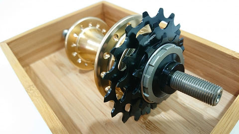 MiniMODS 28H 7 Star 2-4 Speed Wheelset for Brompton Bicycle