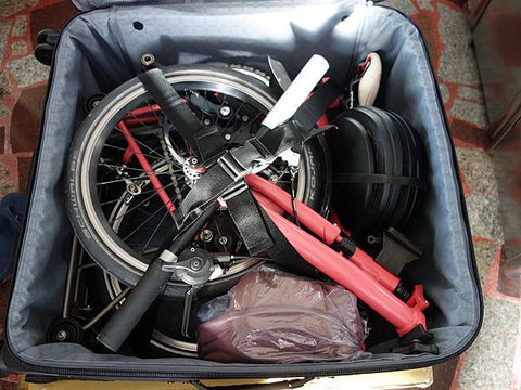 YUE Folding Bike Travel Case for Brompton Bicycle