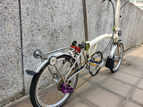 H&H Aluminum Q Rack V4 for Brompton Bicycle