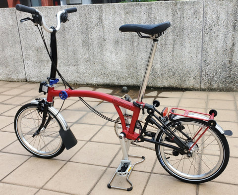 H&H Aluminum Q Rack V4 for Brompton Bicycle