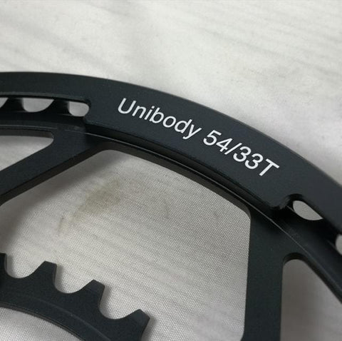 H&H BCD130 54/33T 50/33T Unibody CNC Duo-Chainring for Brompton Bicycle