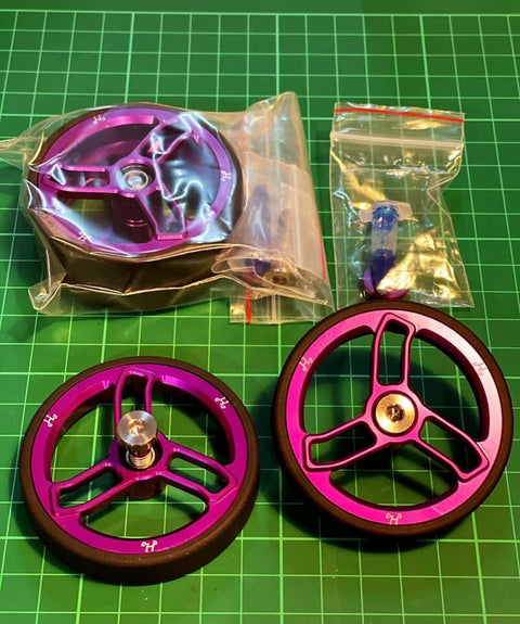 H&H 63mm Easy Wheels for Brompton Bicycle