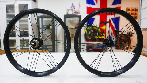 MiniMODS 28H 7 Star 2-4 Speed Wheelset for Brompton Bicycle