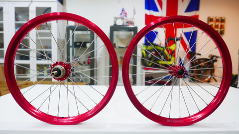 MiniMODS 28H 7 Star 2-4 Speed Wheelset for Brompton Bicycle