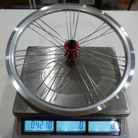 MiniMODS 28H 7 Star 2-4 Speed Wheelset for Brompton Bicycle