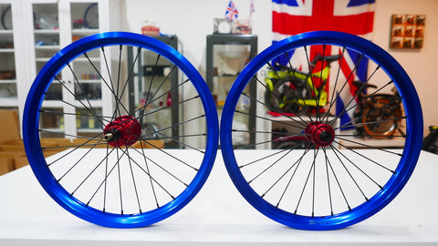 MiniMODS 28H 7 Star 2-4 Speed Wheelset for Brompton Bicycle