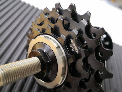 MiniMODS 28H 7 Star 2-4 Speed Wheelset for Brompton Bicycle