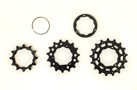 MiniMODS 2 to 3 Speed Sprocket Cog Set for Brompton Bicycle