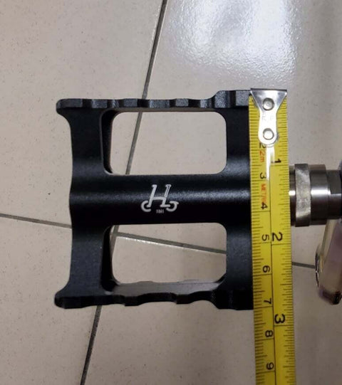H&H CNC Titanium Spindle Left Detachable Pedals for Brompton Bicycle
