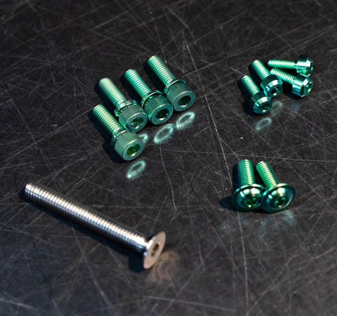 Ti Parts Workshop Titanium Bolts Set for Brompton Bicycle T Line
