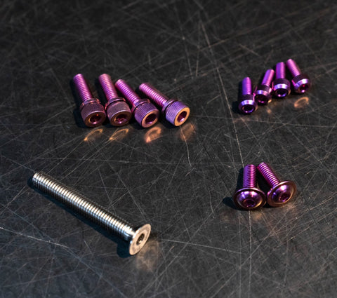 Ti Parts Workshop Titanium Bolts Set for Brompton Bicycle T Line