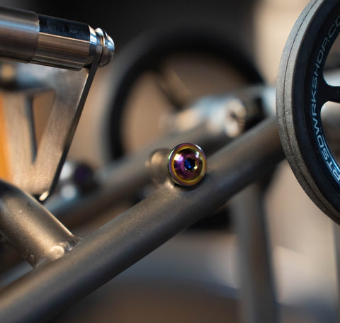 Ti Parts Workshop Titanium Bolts Set for Brompton Bicycle T Line