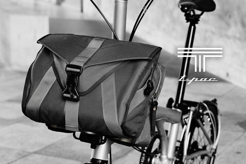 RXE x MiniMODs T-Pac Rack System for Brompton Bicycle