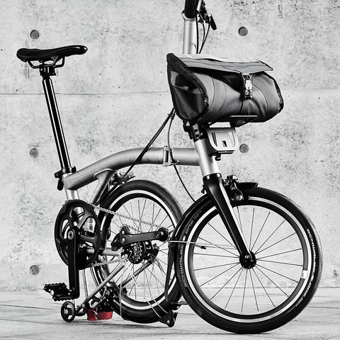 RXE x MiniMODs T-Pac Rack System for Brompton Bicycle