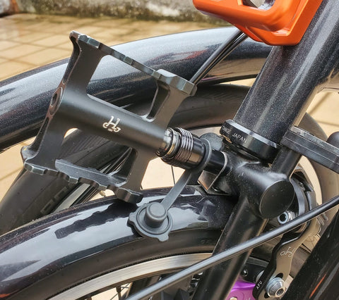 H&H Pedal Holder Rubber Cap for Brompton Bicycle