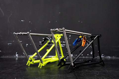 Ti Parts Workshop Titanium Rear Rack for Brompton Bicycle
