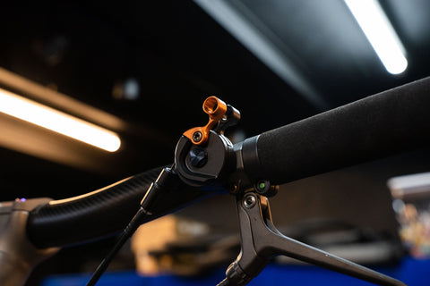 Thx4ride Aluminium 2knobs Thumb Shifter for Brompton Bicycle