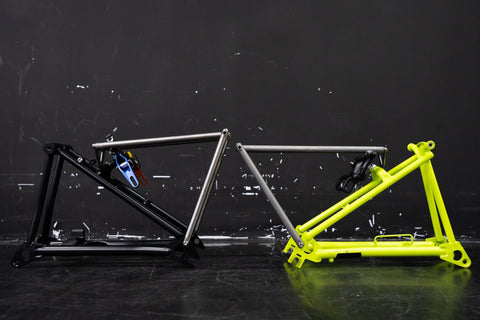 Ti Parts Workshop Titanium Rear Rack for Brompton Bicycle