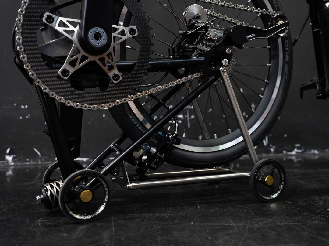 Ti Parts Workshop Titanium Rear Rack for Brompton Bicycle – Fantastic4Toys