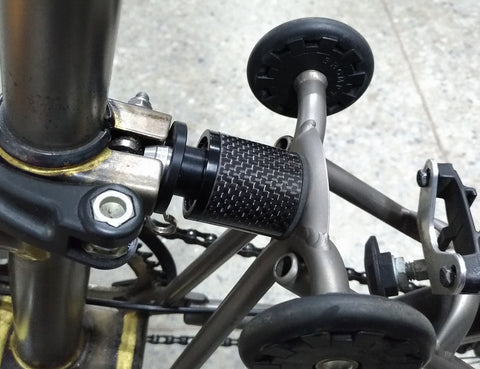 Carbon Air Suspension Block for Brompton Bicycle