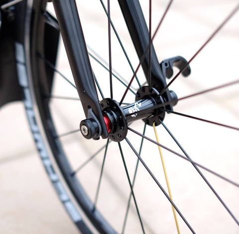 MiniMODs Titanium Front Wheel Skewer V2 for Brompton Bicycle