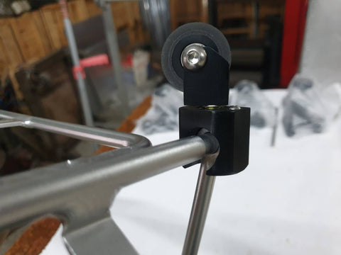 Fantastic4 Rotative Easy wheels for Brompton Bicycle w/ H&H Q Rack V4