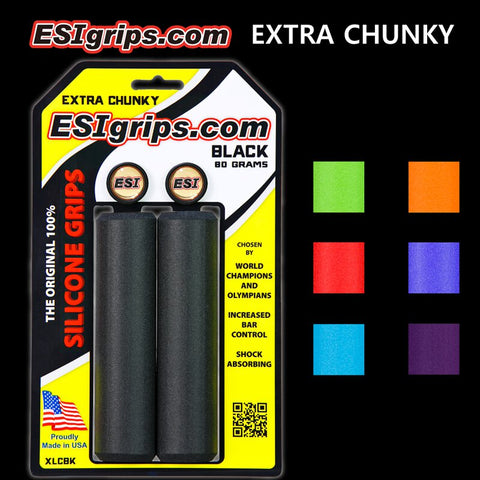 ESI Extra Chunky Grips - Black